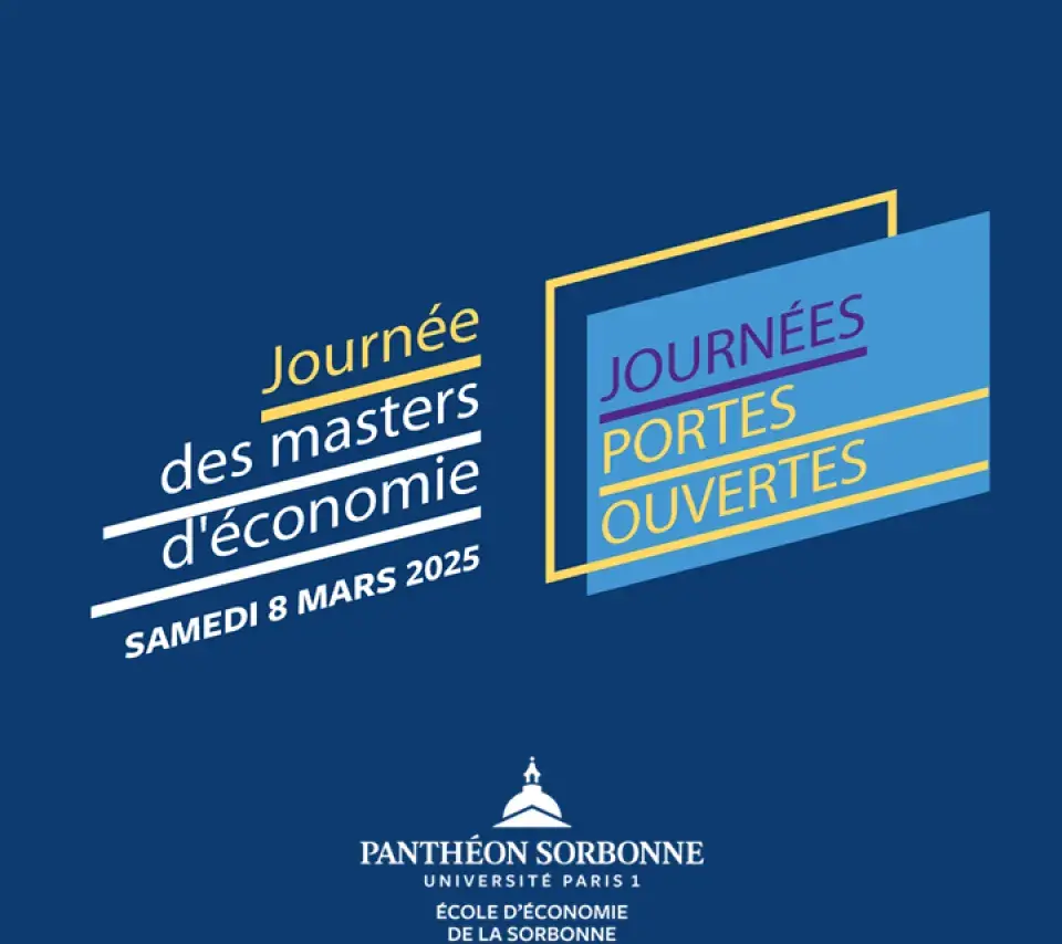 Journée Portes Ouvertes des Masters d’Économie 2025